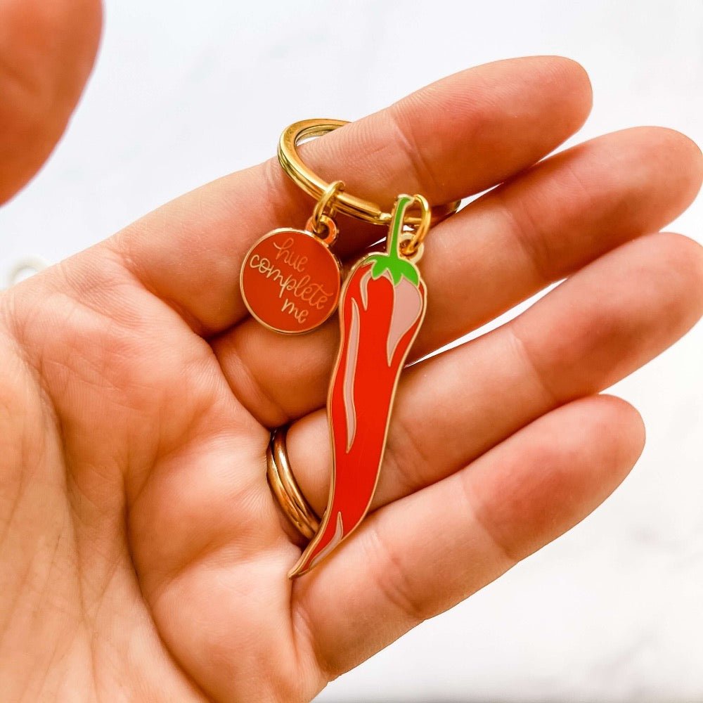Chilli Pepper Keychain - Hue Complete Me
