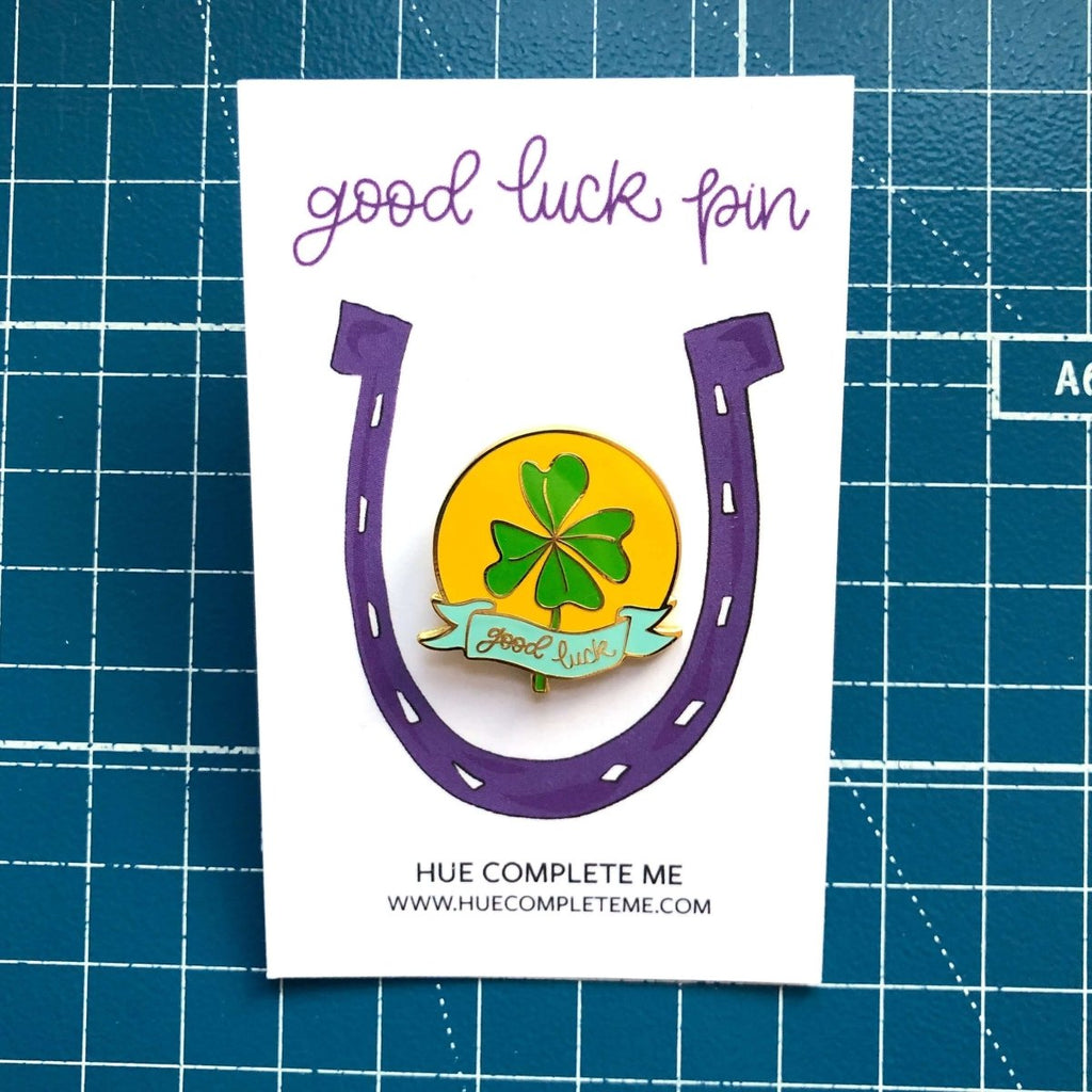 Good Luck Pin - Hue Complete Me