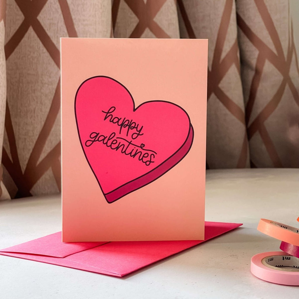 Happy Galentines Card - Hue Complete Me