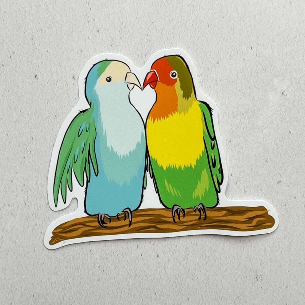 Love Birds Sticker - Hue Complete Me