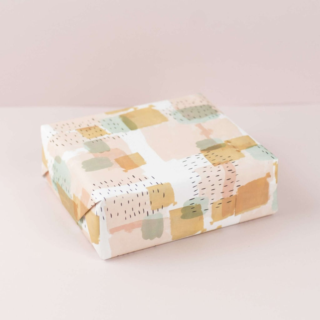 Luxury Brushstroke Gift Wrap - Hue Complete Me