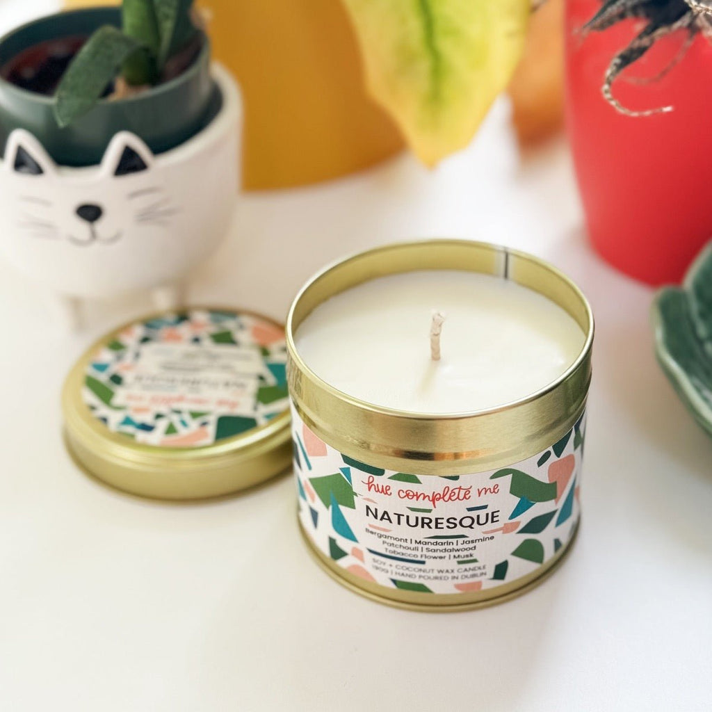 Naturesque Candle Tin - Hue Complete Me