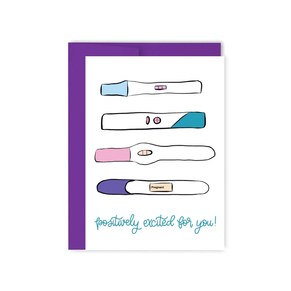 Pregnancy Congratulations Card - Hue Complete Me