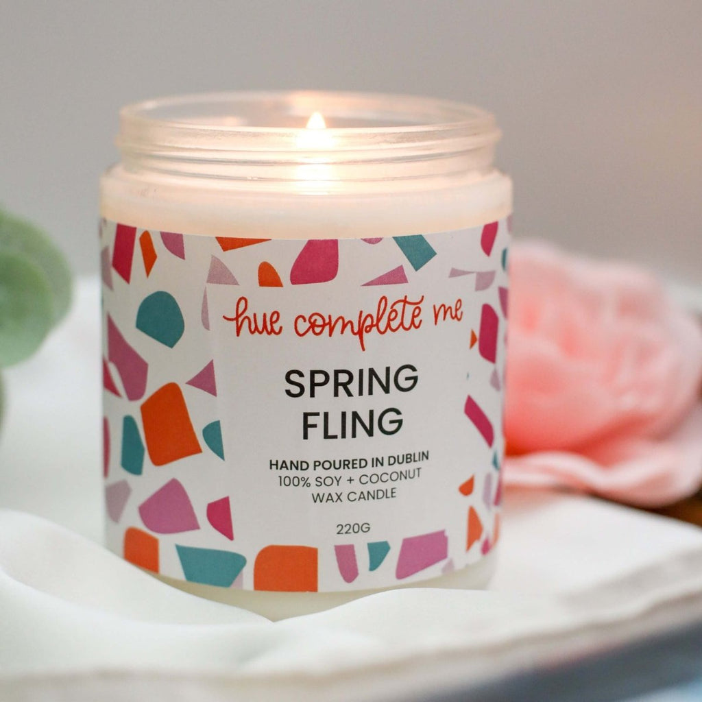 Spring Fling Jar Candle - Hue Complete Me