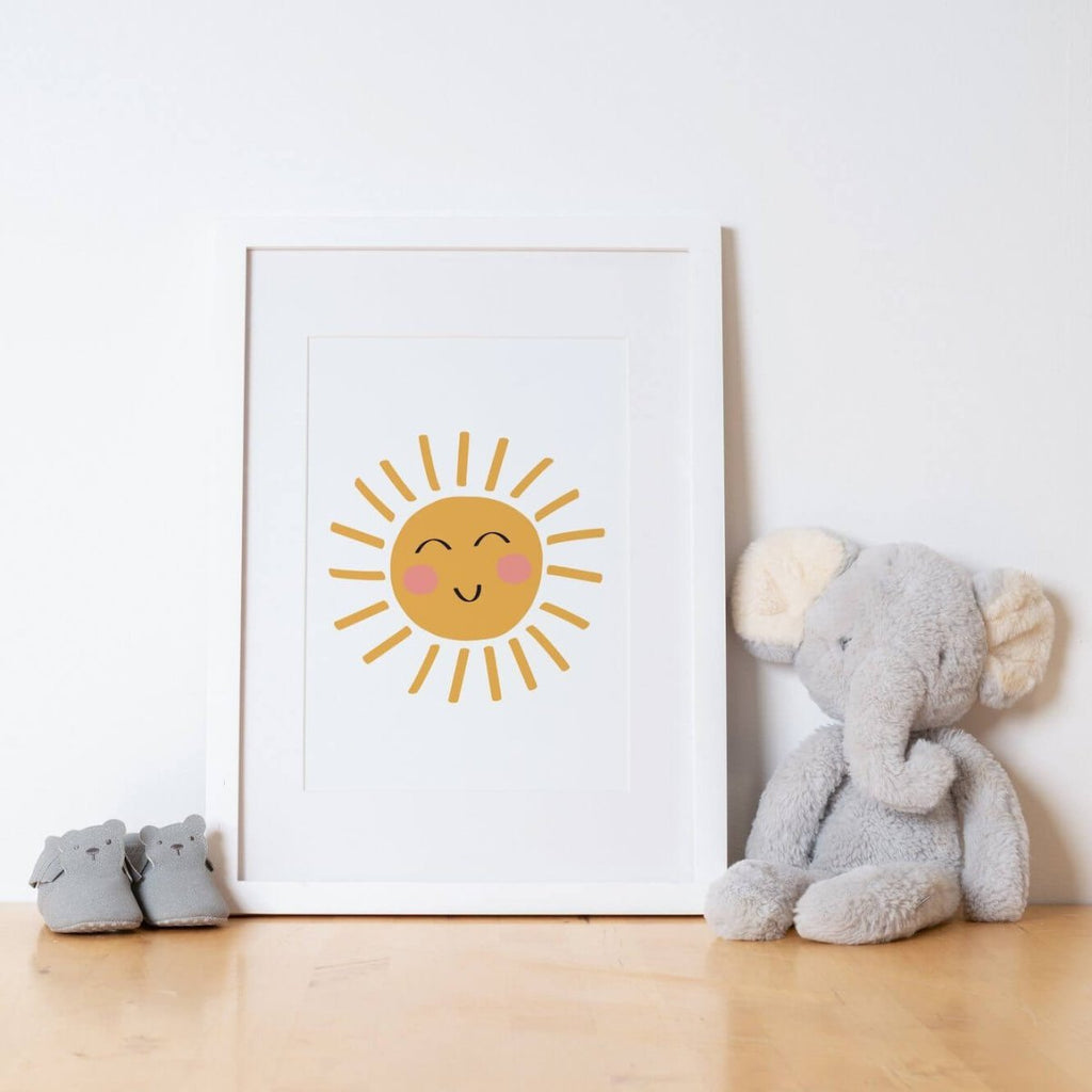 Sun Nursery Art Print - Hue Complete Me