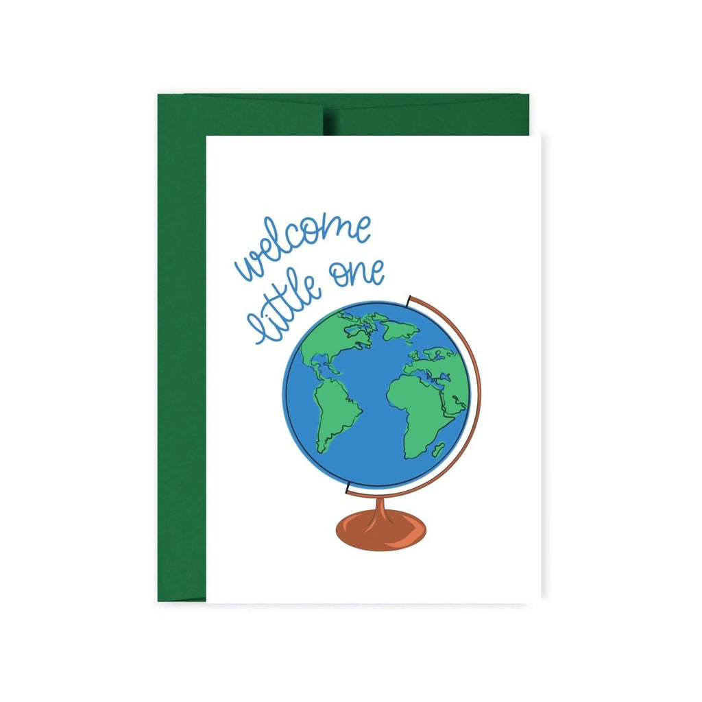 Welcome Little One New Baby Card - Hue Complete Me
