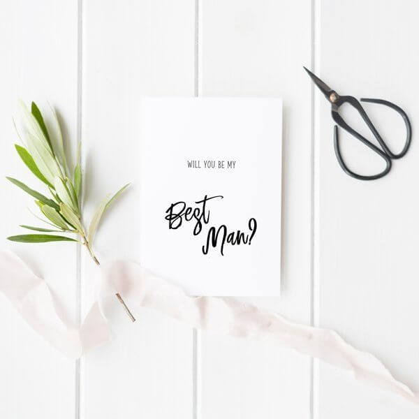 Will You Be My Best Man Card - Hue Complete Me