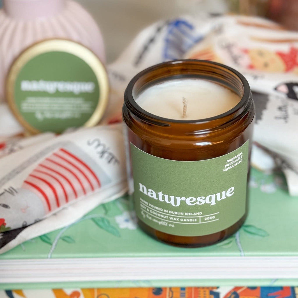 Naturesque Amber Jar Candle - Hue Complete Me