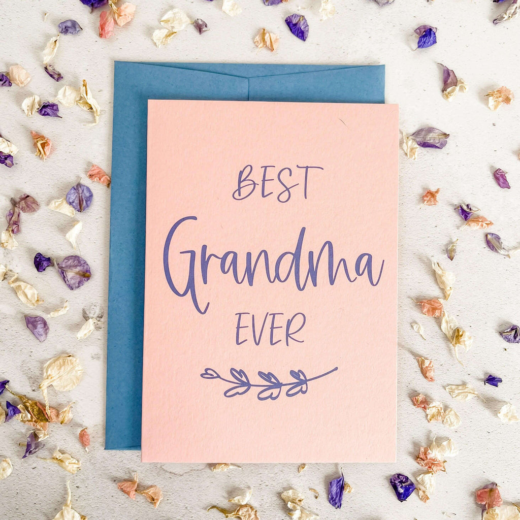 Best Grandma Ever Mother's Day Card for Grandma - Hue Complete Me