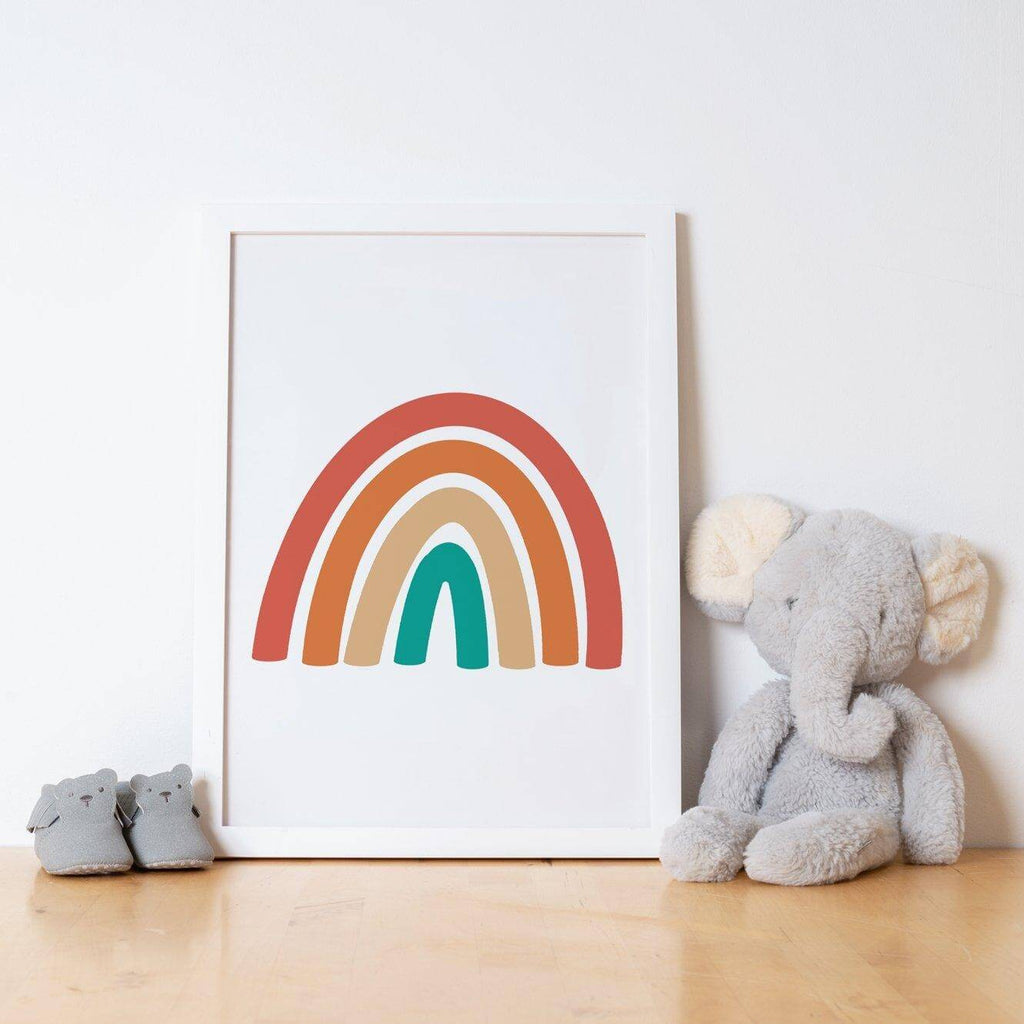 Boho Rainbow Art Print - Hue Complete Me