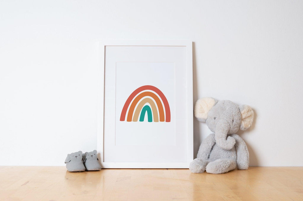 Boho Rainbow Art Print - Hue Complete Me