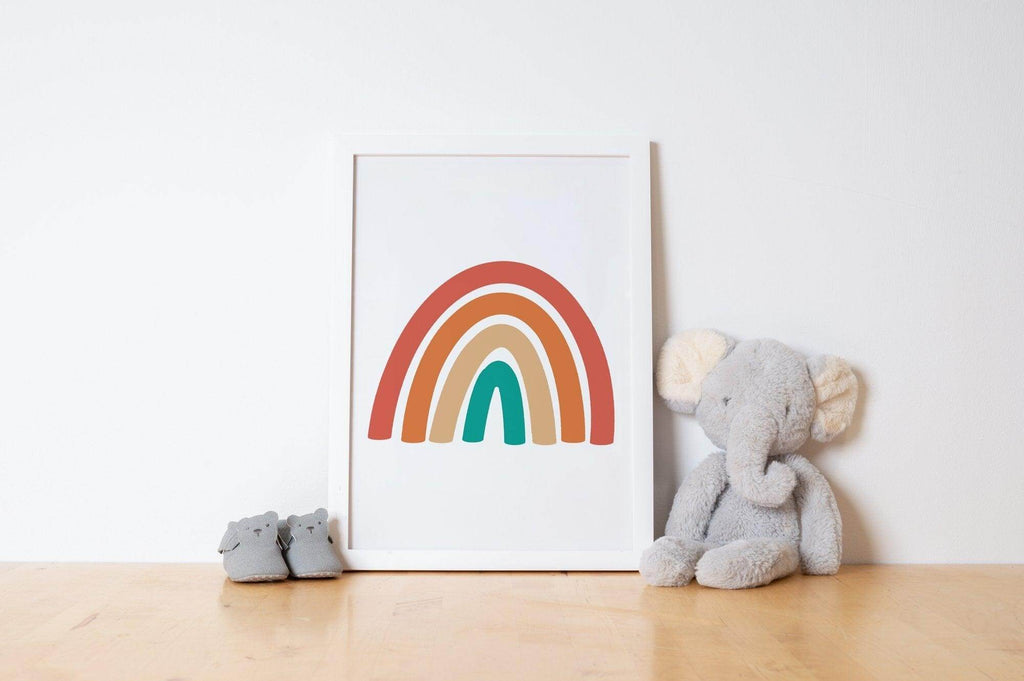 Boho Rainbow Art Print - Hue Complete Me