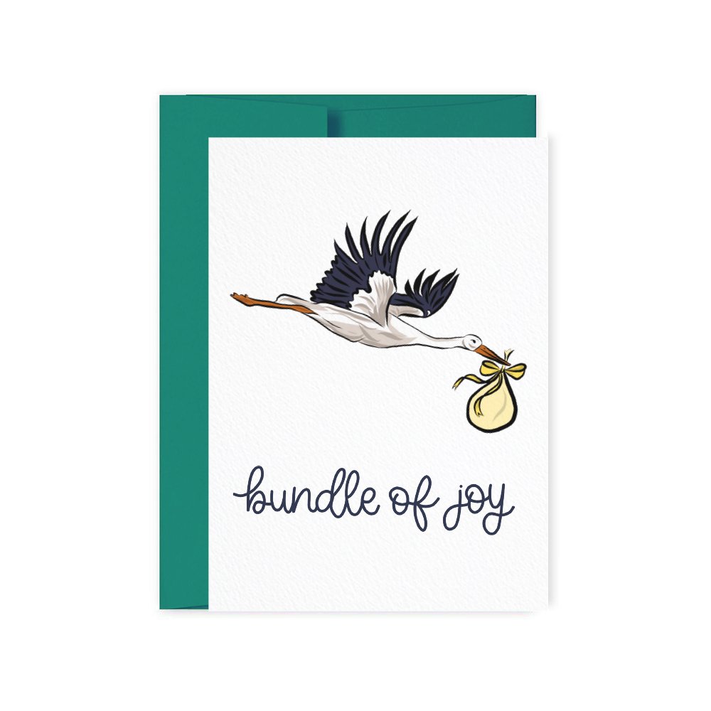 Bundle Of Joy New Baby Card - Hue Complete Me