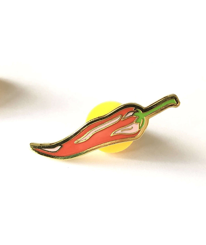 Chilli Pepper Pin | Hard Enamel Pin - Hue Complete Me
