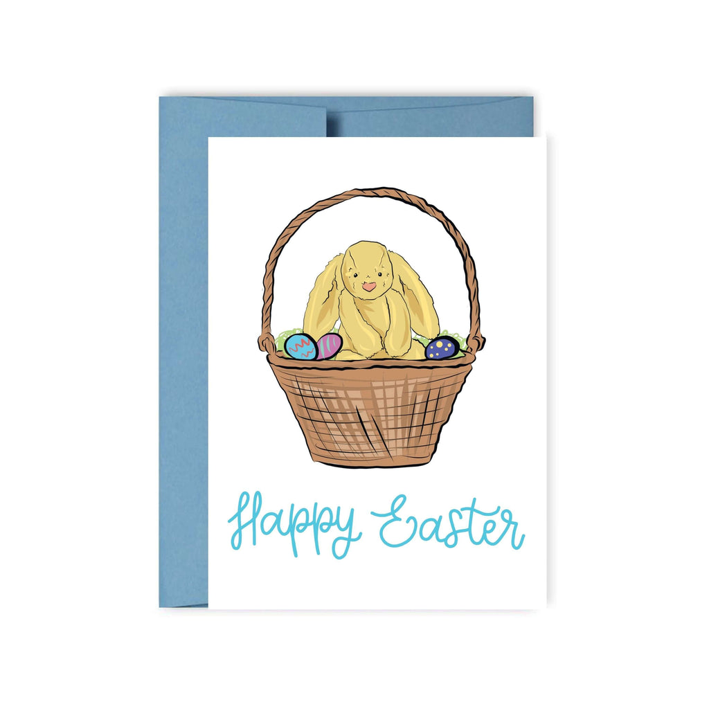 Easter Bunny Happy Easter Card - Hue Complete Me