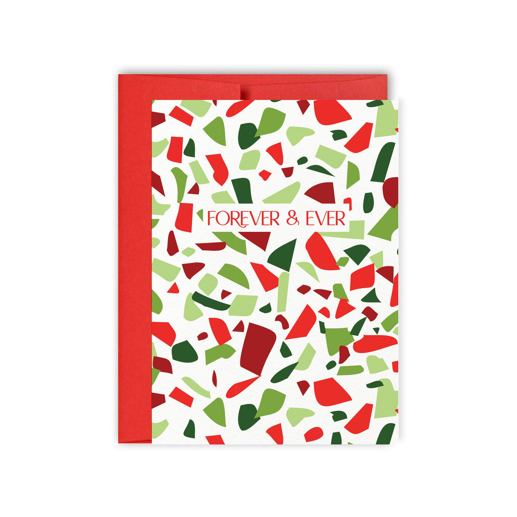 Forever And Ever Terrazzo Card - Hue Complete Me