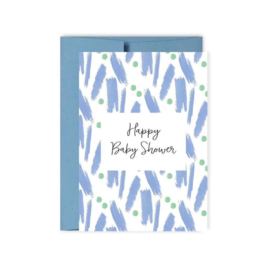 Happy Baby Shower Blue Card - Hue Complete Me