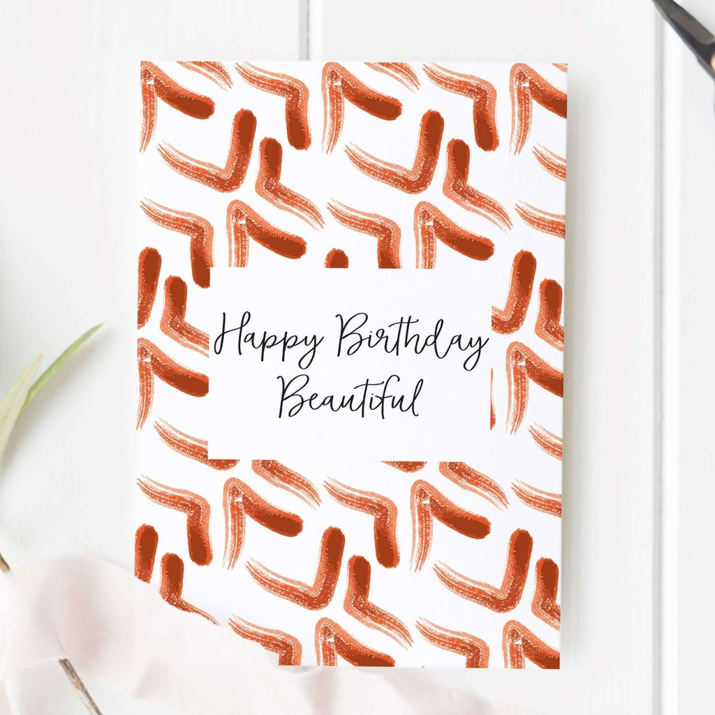 Happy Birthday Beautiful Card - Hue Complete Me