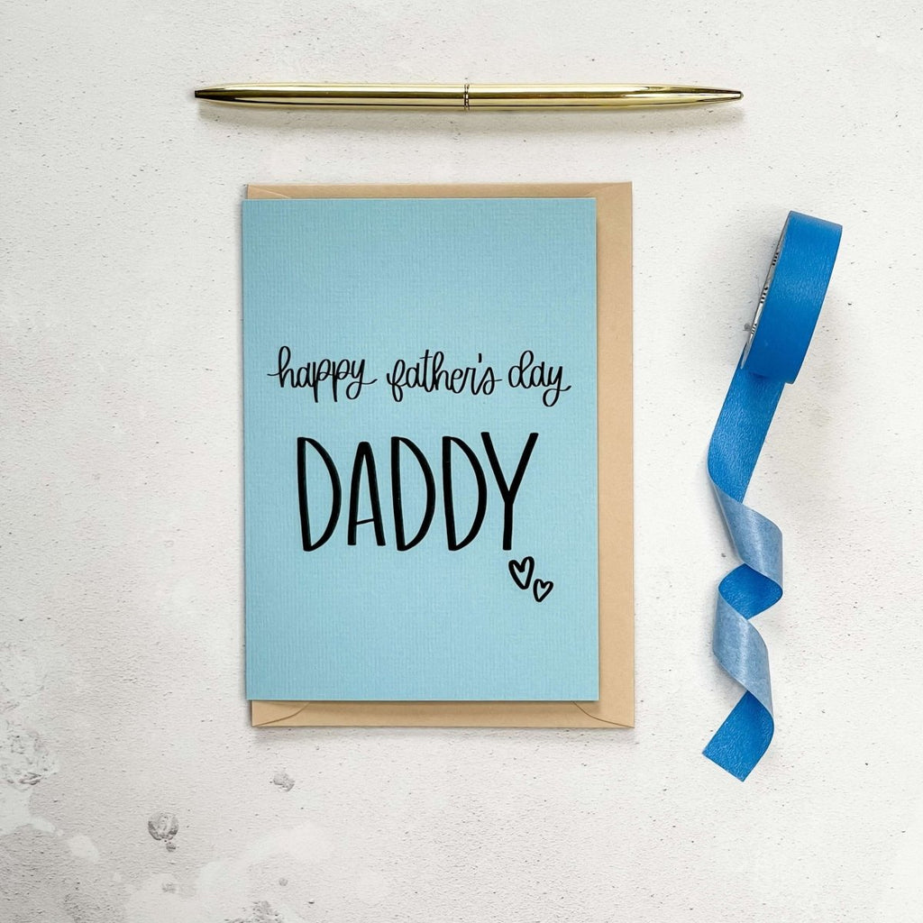 Happy Father's Day Daddy Card - Hue Complete Me