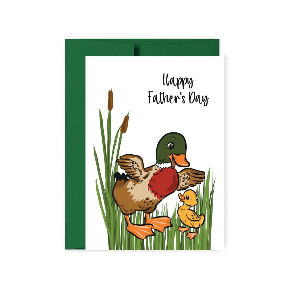 Happy Father's Day Duck Card - Hue Complete Me