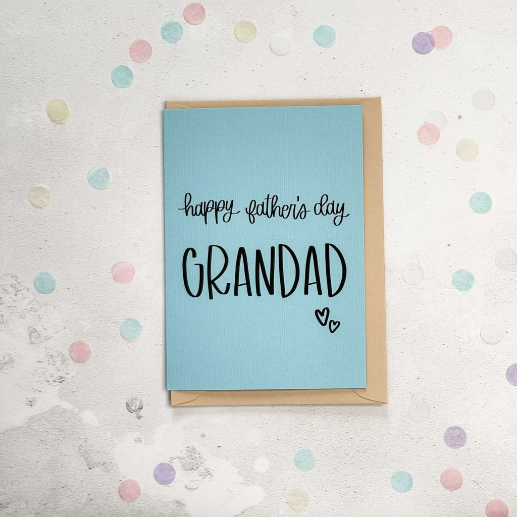 Happy Father's Day Grandad Card - Hue Complete Me