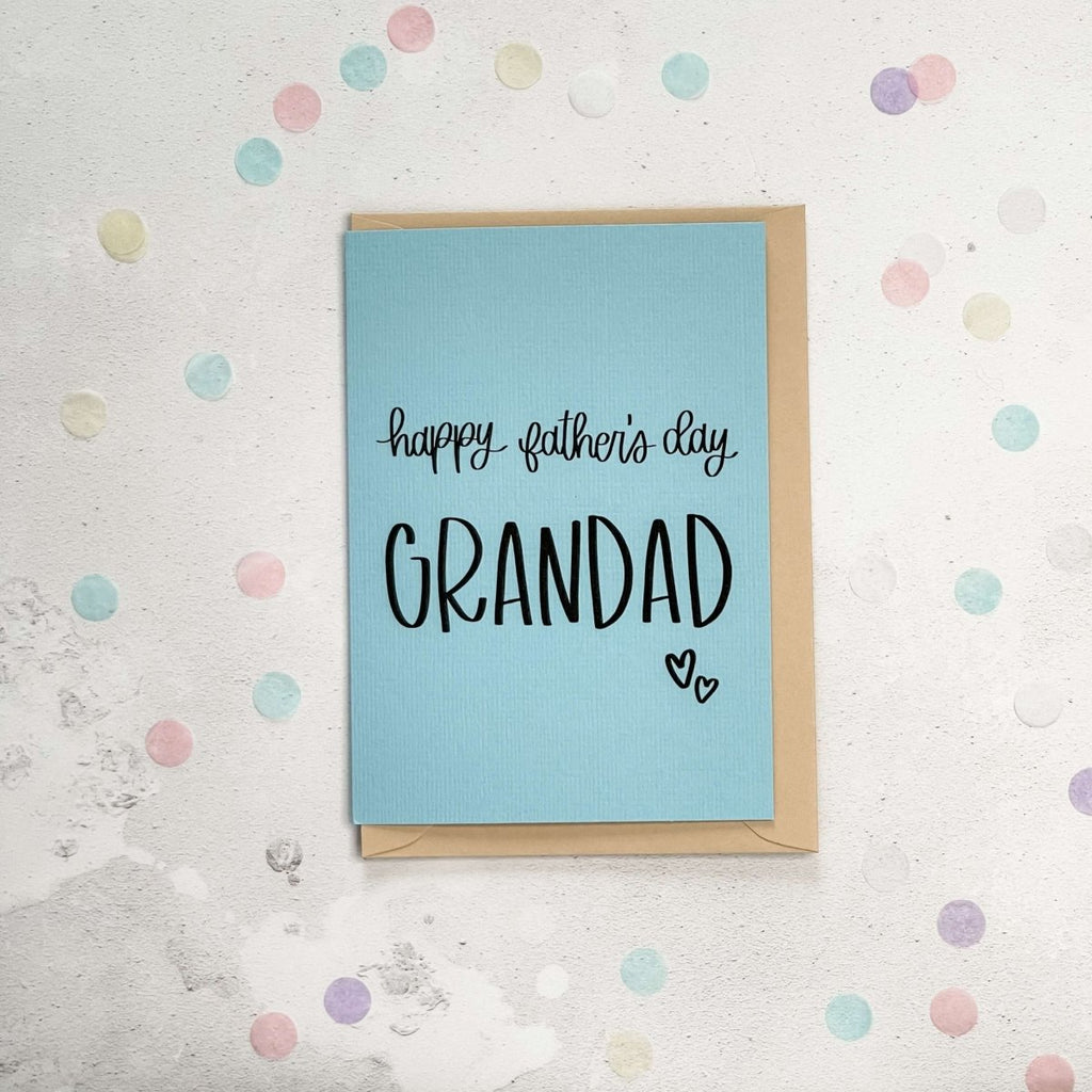 Happy Father's Day Grandad Card - Hue Complete Me