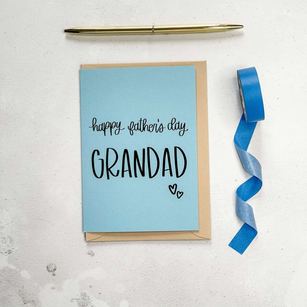 Happy Father's Day Grandad Card - Hue Complete Me