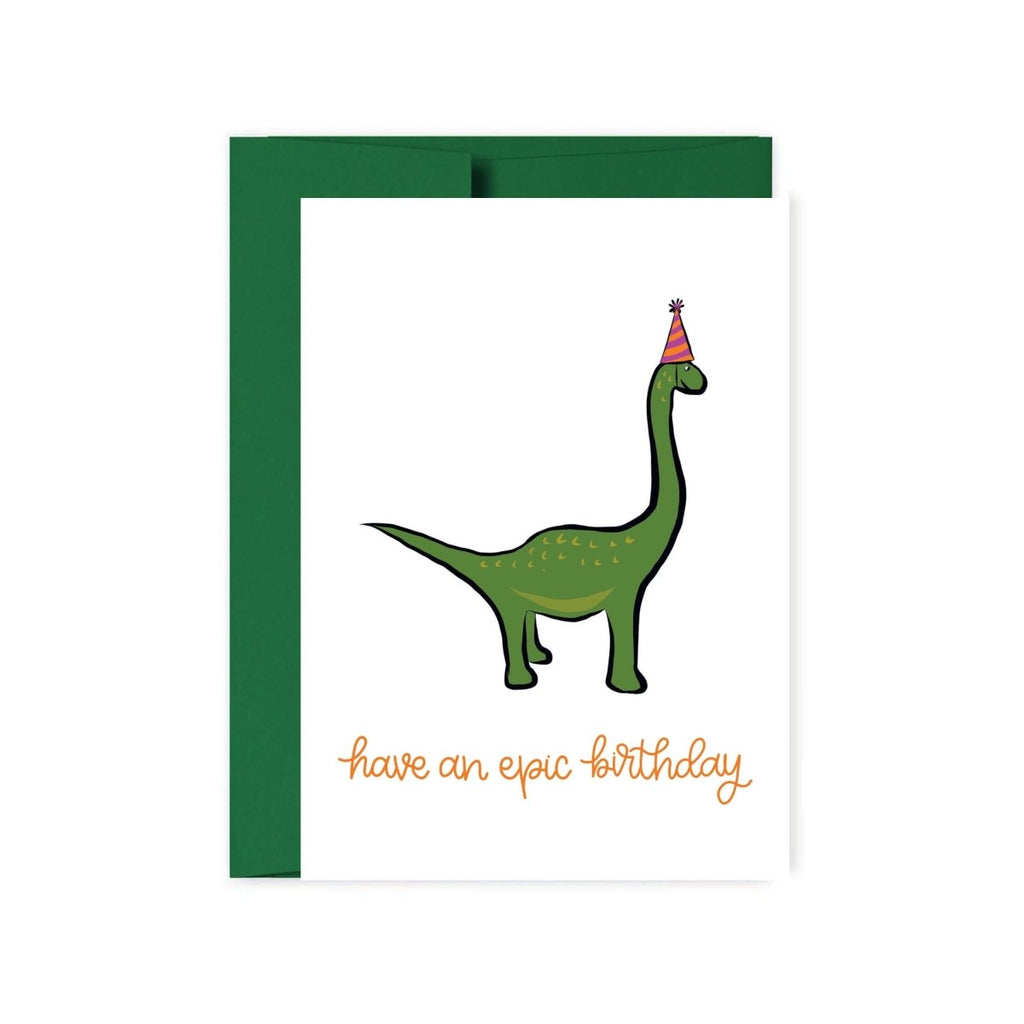 Have An Epic Birthday Dinosaur Card - Hue Complete Me