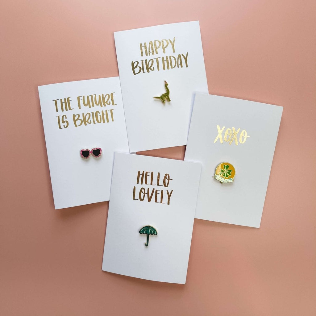 Hello Lovely Design Your Own Pin Card - Hue Complete Me