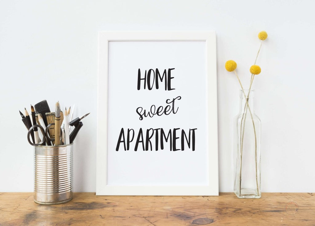 Home Sweet Apartment Art Print - Hue Complete Me