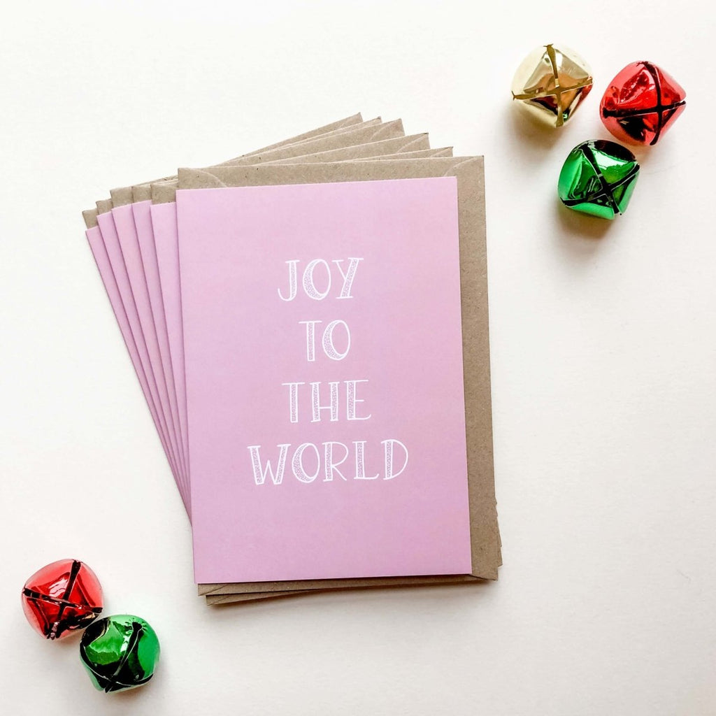 Joy To The World Card Set Of 6 - Hue Complete Me