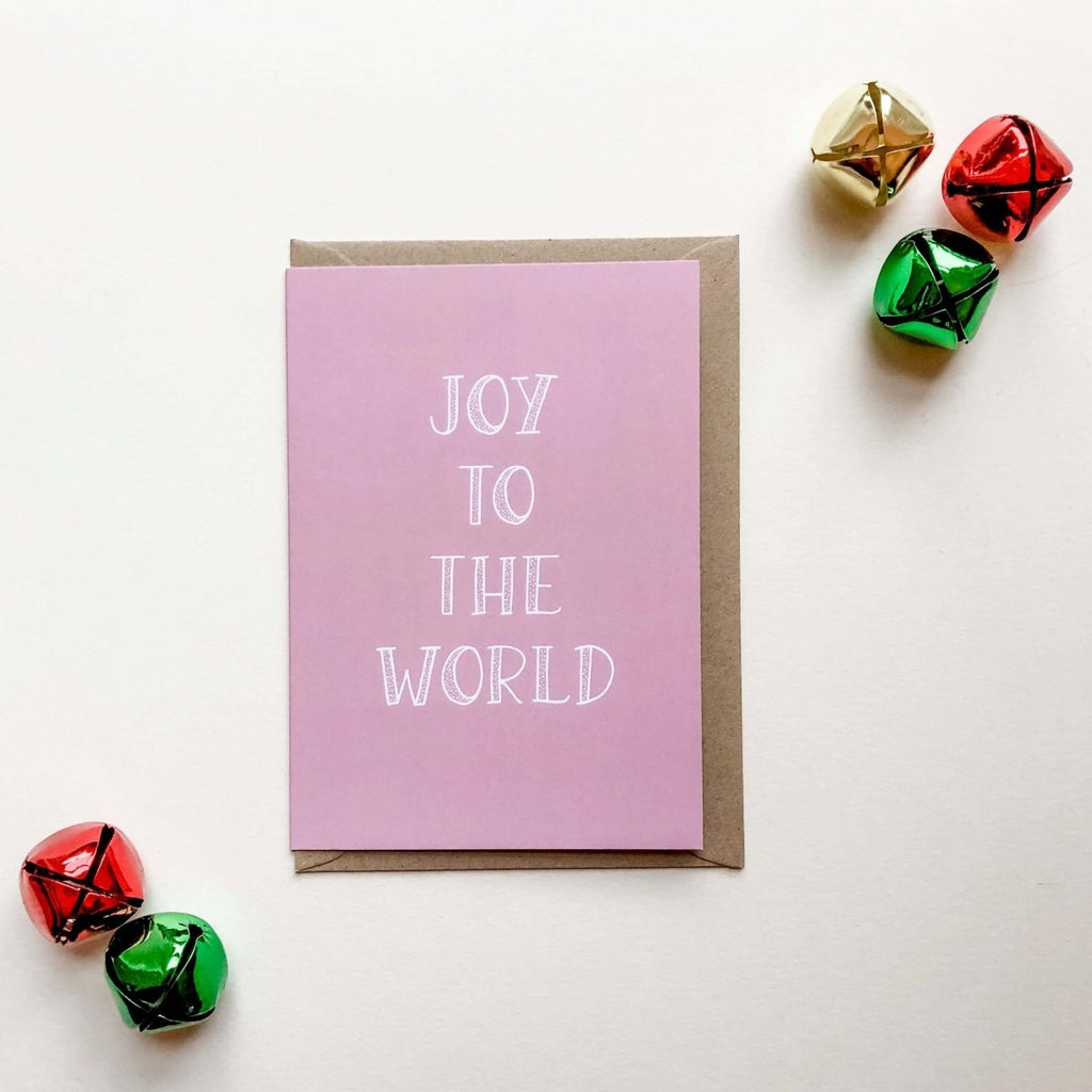 Joy To The World Card - Hue Complete Me