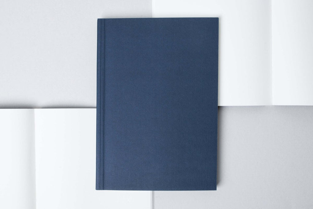 Limited Edition | A5 Layflat Notebook Ruled Pages - Navy - Hue Complete Me
