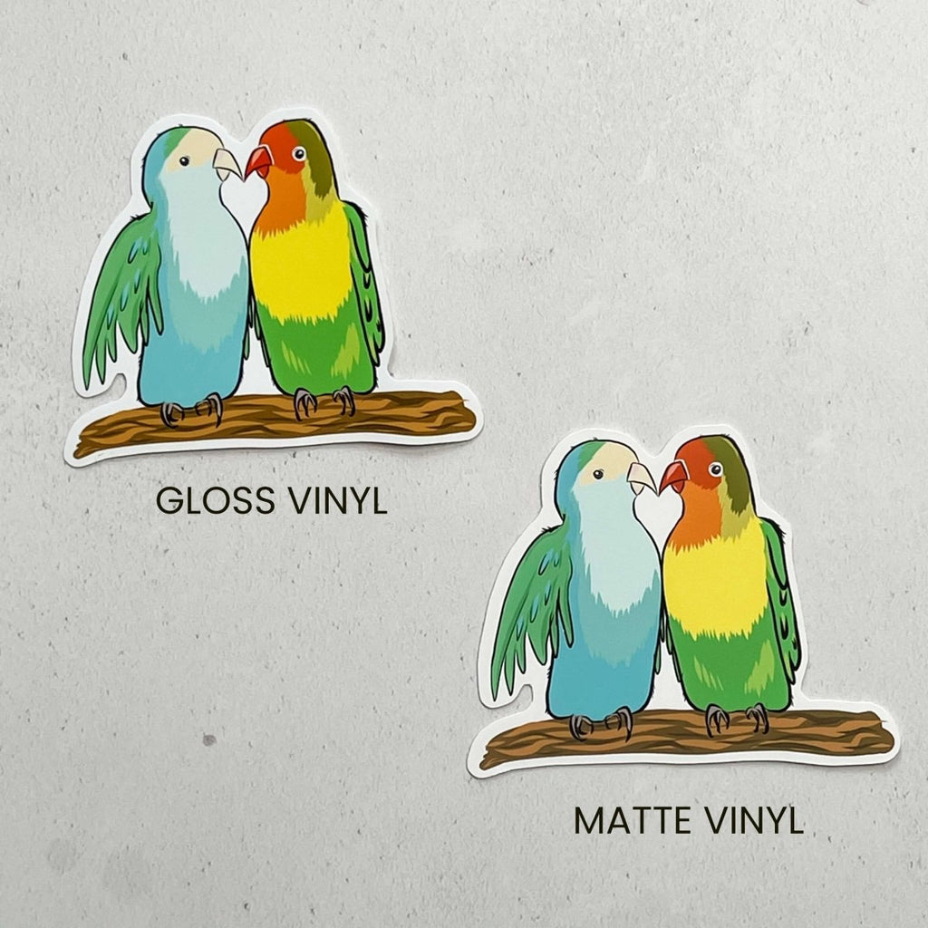 Love Birds Sticker - Hue Complete Me