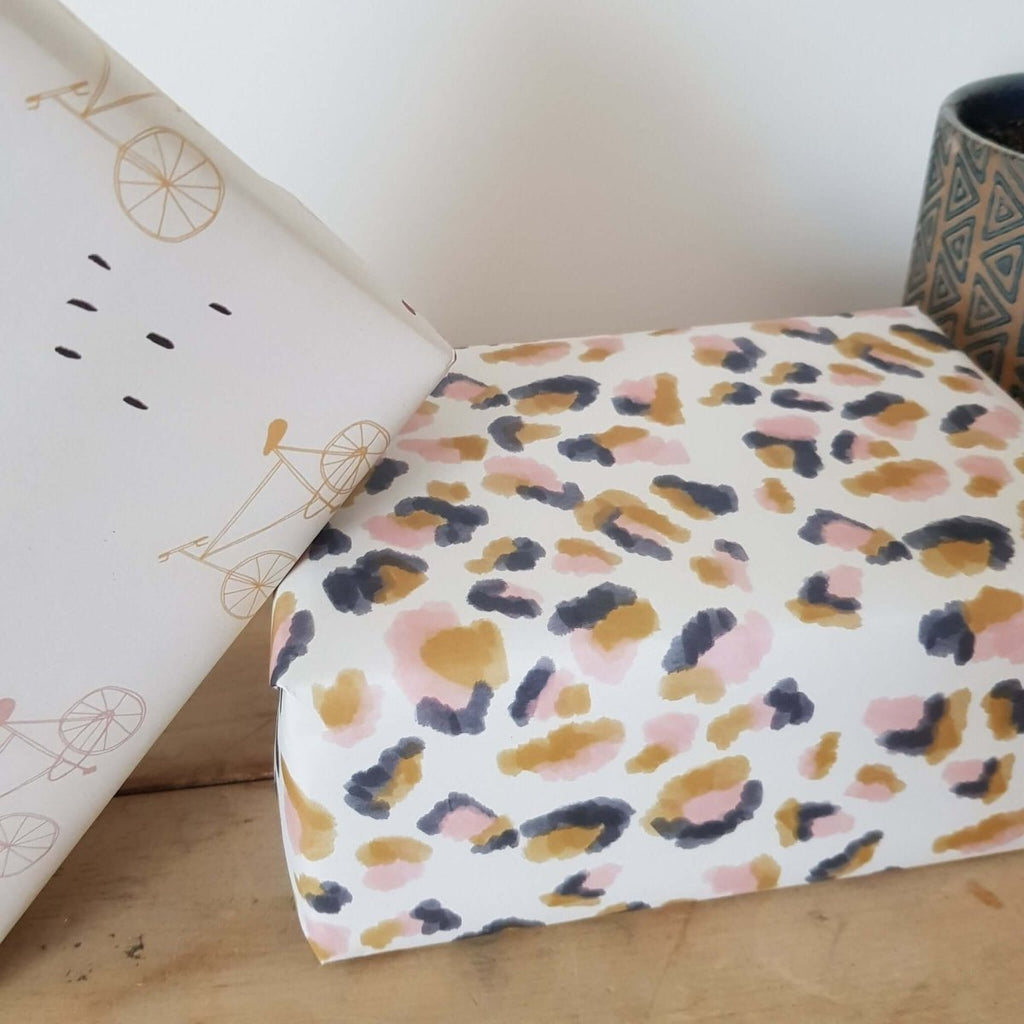 Luxury Leopard Print Gift Wrap - Hue Complete Me