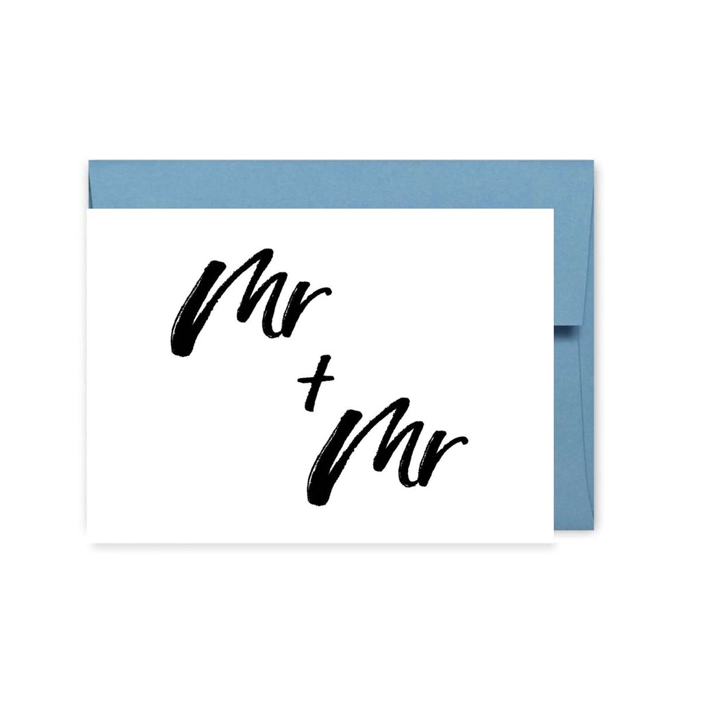 Mr & Mr Wedding Card - Hue Complete Me