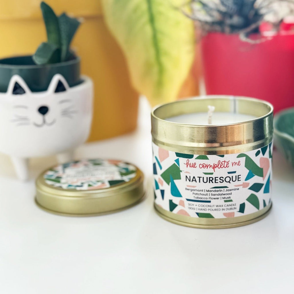 Naturesque Candle Tin - Hue Complete Me