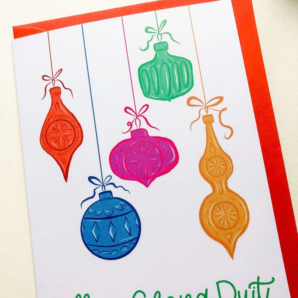 Nollaig Shona Duit Gaelic Christmas Card Set of 6 - Hue Complete Me