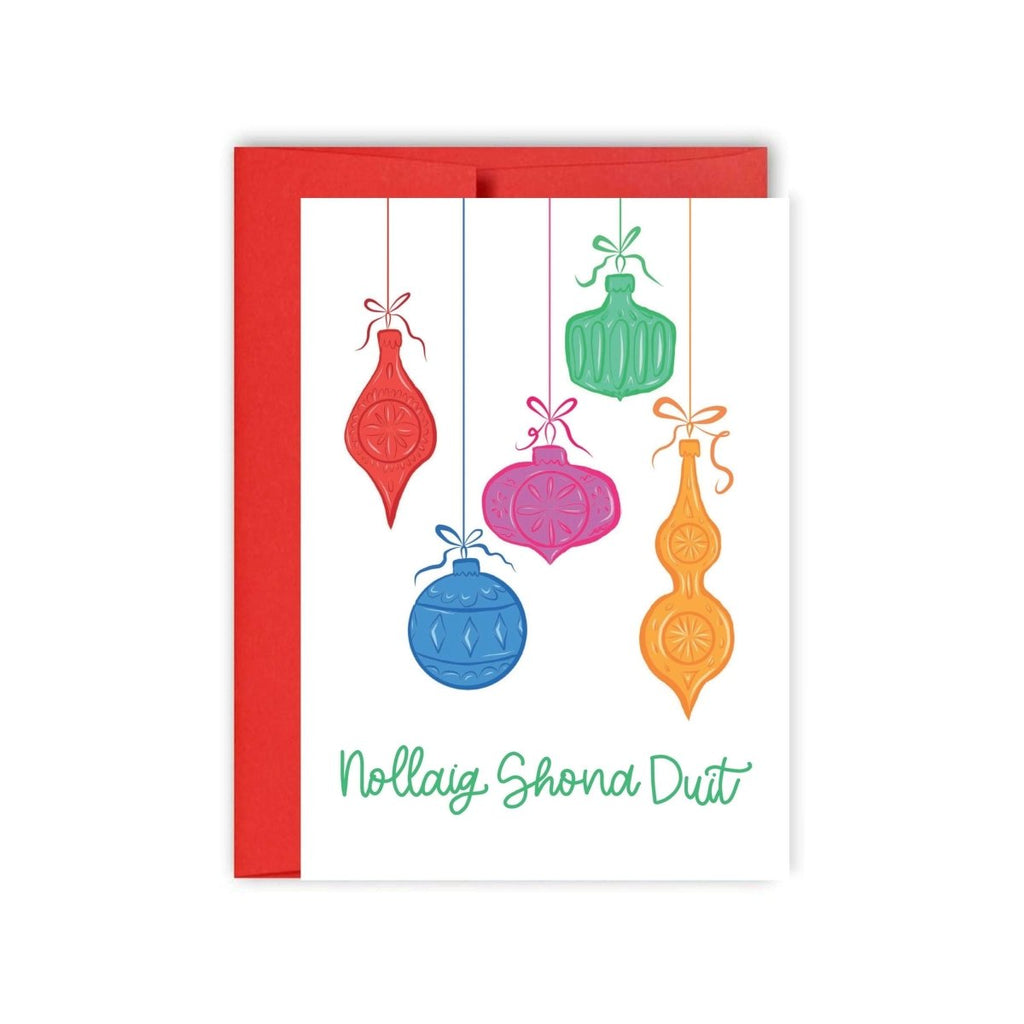 Nollaig Shona Duit Irish Christmas Card - Hue Complete Me