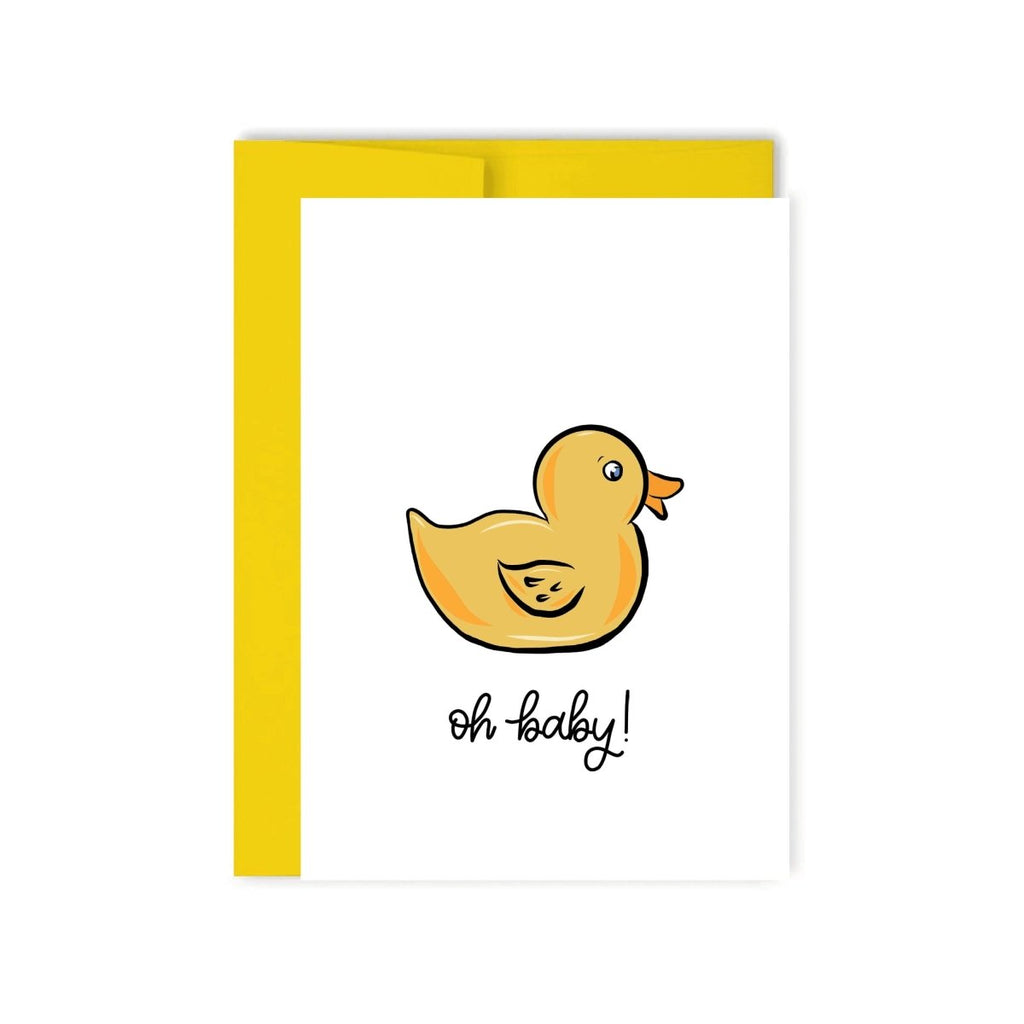 Oh Baby Duck Card - Hue Complete Me
