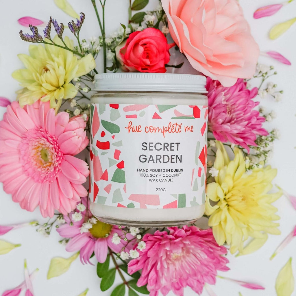 Secret Garden Jar Candle - Hue Complete Me