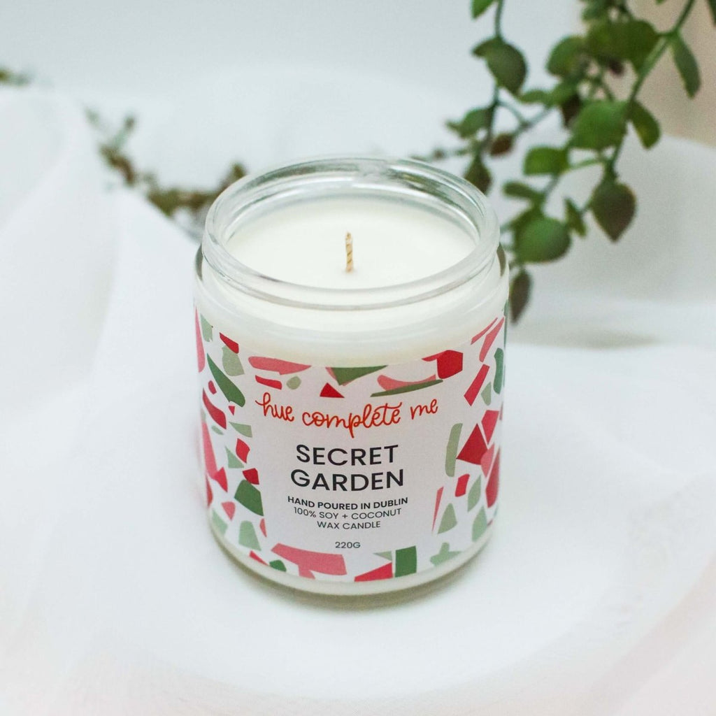 Secret Garden Jar Candle - Hue Complete Me