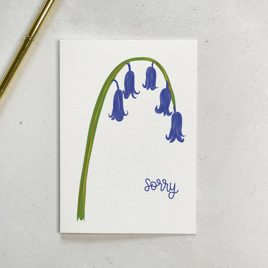 Sorry Flowers Card - Hue Complete Me