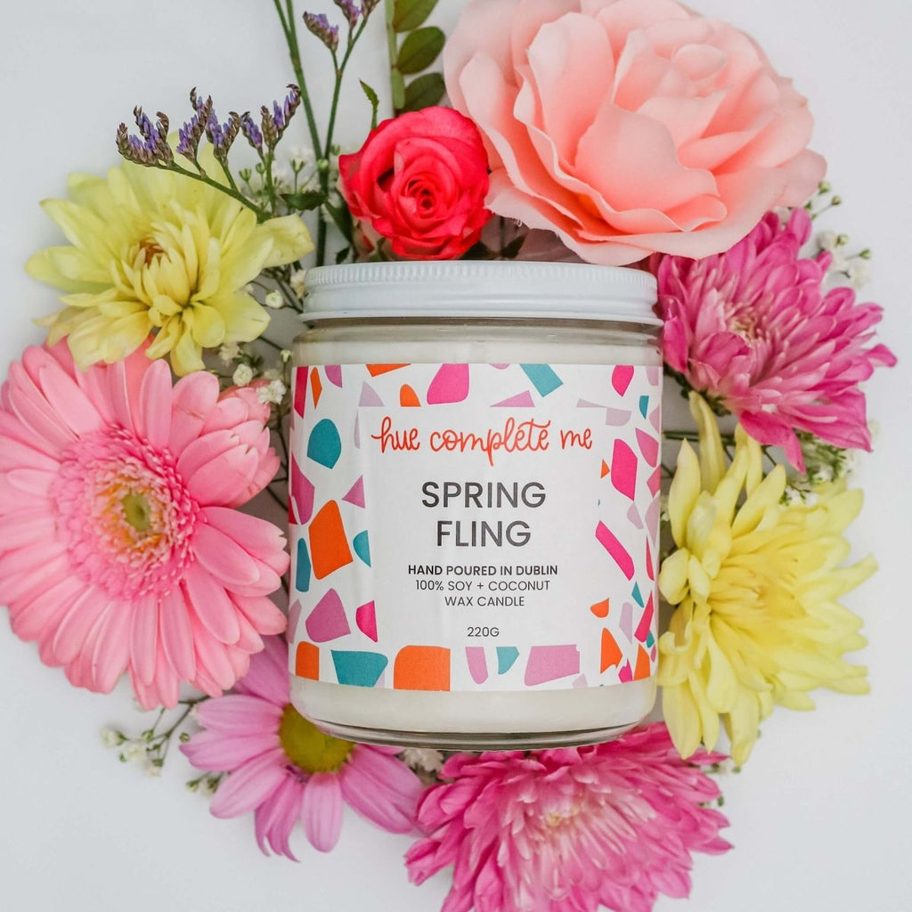 Spring Fling Jar Candle - Hue Complete Me