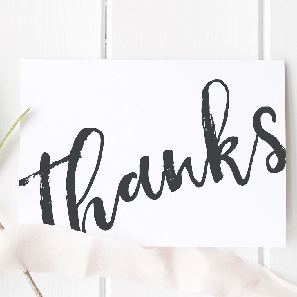 Thanks Card Greeting Card Hue Complete Me €2