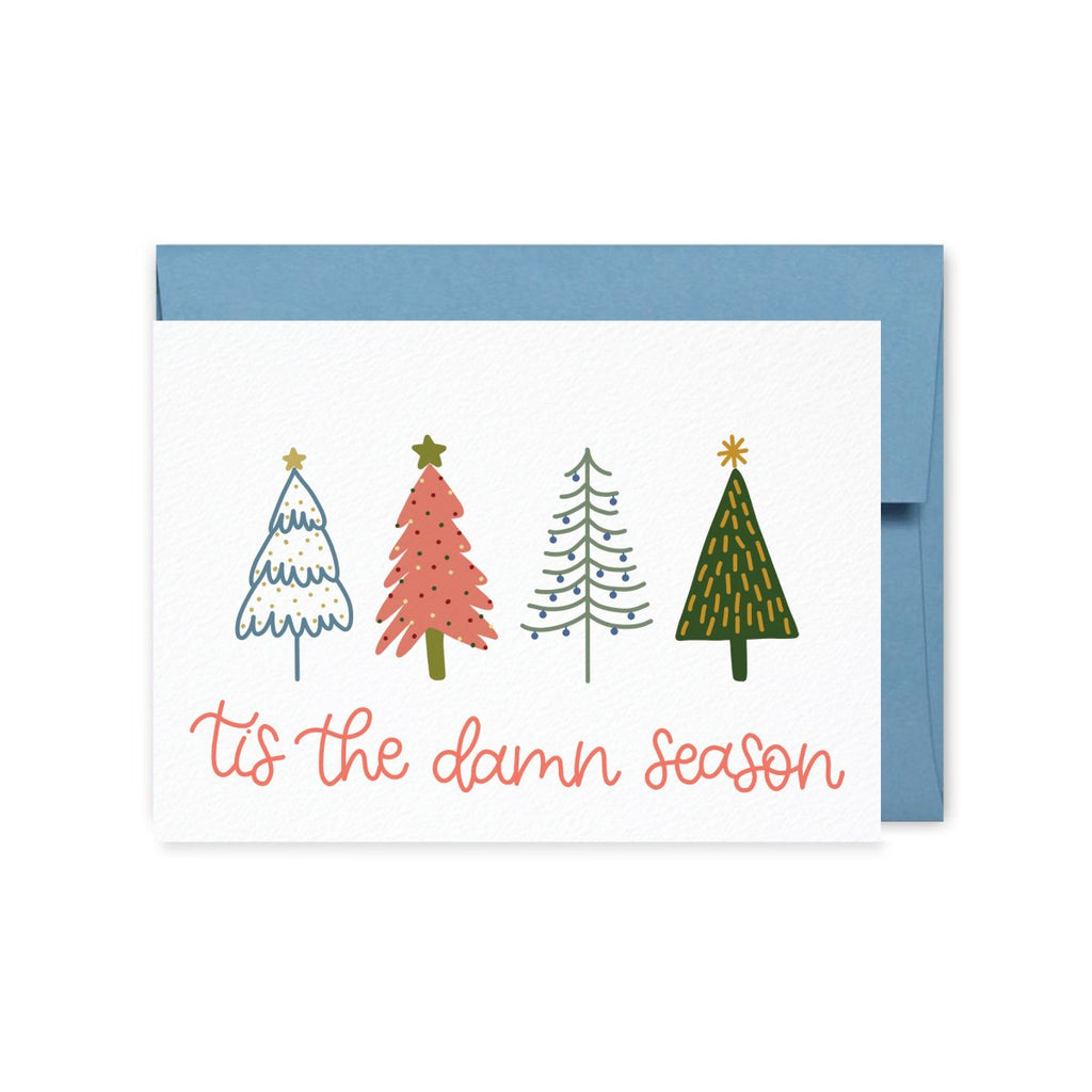 Tis The Dam Season Christmas Card - Hue Complete Me
