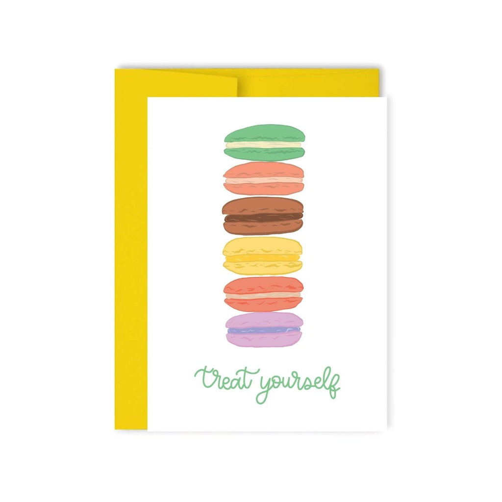 Treat Yourself Macaron Card - Hue Complete Me