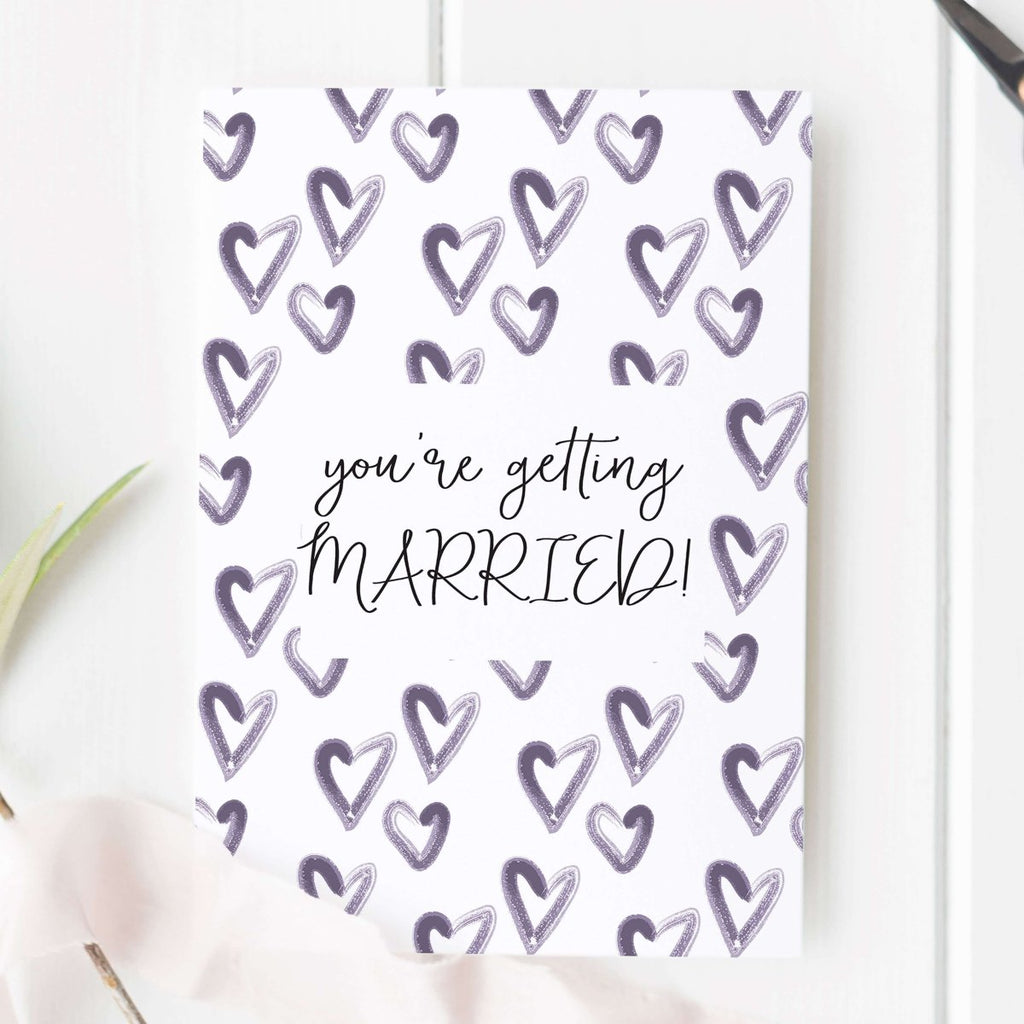 You're Getting Married Card - Hue Complete Me